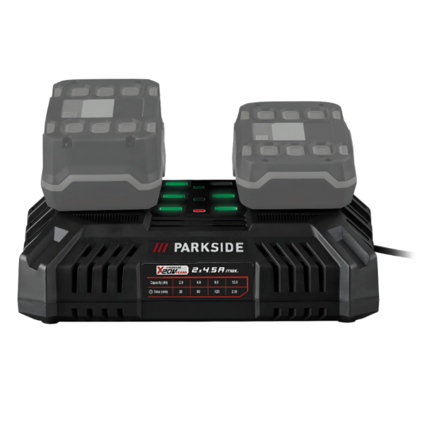 Tondeuse sans fil 40 V avec 2 batteries et 1 chargeur - Afbeelding 4