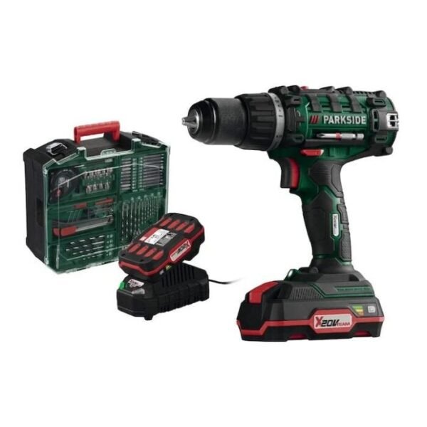 PARKSIDE® Perceuse-visseuse sans fil 20 V avec 2 batteries