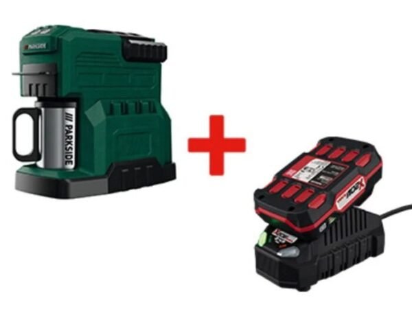 PARKSIDE® Machine à expresso sans fil PKMA 20-Li + chargeur et batterie 20 V